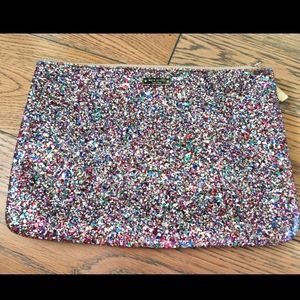 Kate Spade ♠️ Glitter Clutch Great Condition!!